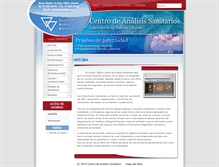 Tablet Screenshot of casmadrid.com